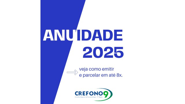 ANUIDADE 2025